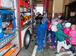 Wycieczka do Państwowej Straży Pożarnej w Piotrkowie Tryb.