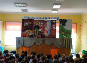 Teatrzyk pt."Czerwony kapturek"