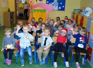 WIZYTA ŚW. MIKOŁAJA W PRZEDSZKOLU SAMORZĄDOWYM W GORZKOWICACH