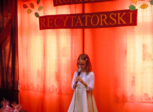 Międzygrupowy Konkurs recytatorski „Jesienne wierszowanie”.