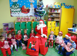 Mikołajki w Przedszkolu Samorządowym w Gorzkowicach