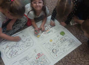 Realizacja projektu edukacyjnego "Dzieciaki Mleczaki"