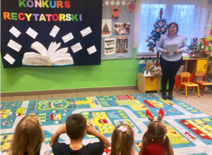 Konkurs recytatorski w naszym przedszkolu