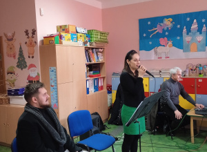 Audycja muzyczna pt. "Piosenki świąt"