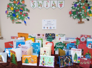 Rozstrzygnięcie konkursu plastycznego pt:"Kartka bożonarodzeniowa"