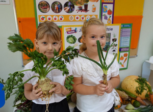 Jesień w sadzie i w ogrodzie - zajęcia naszych przedszkolaków