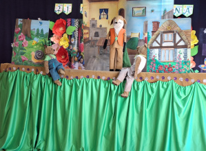 Teatrzyk w Przedszkolu Samorządowym w Gorzkowicach