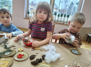 Warsztaty świąteczne w naszym przedszkolu