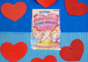 Plakat walentynkowy